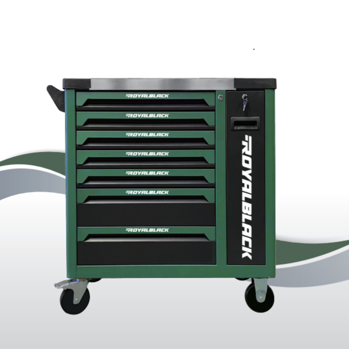 Carrinho de Ferramentas RoyalBlack – Edição Especial Verde