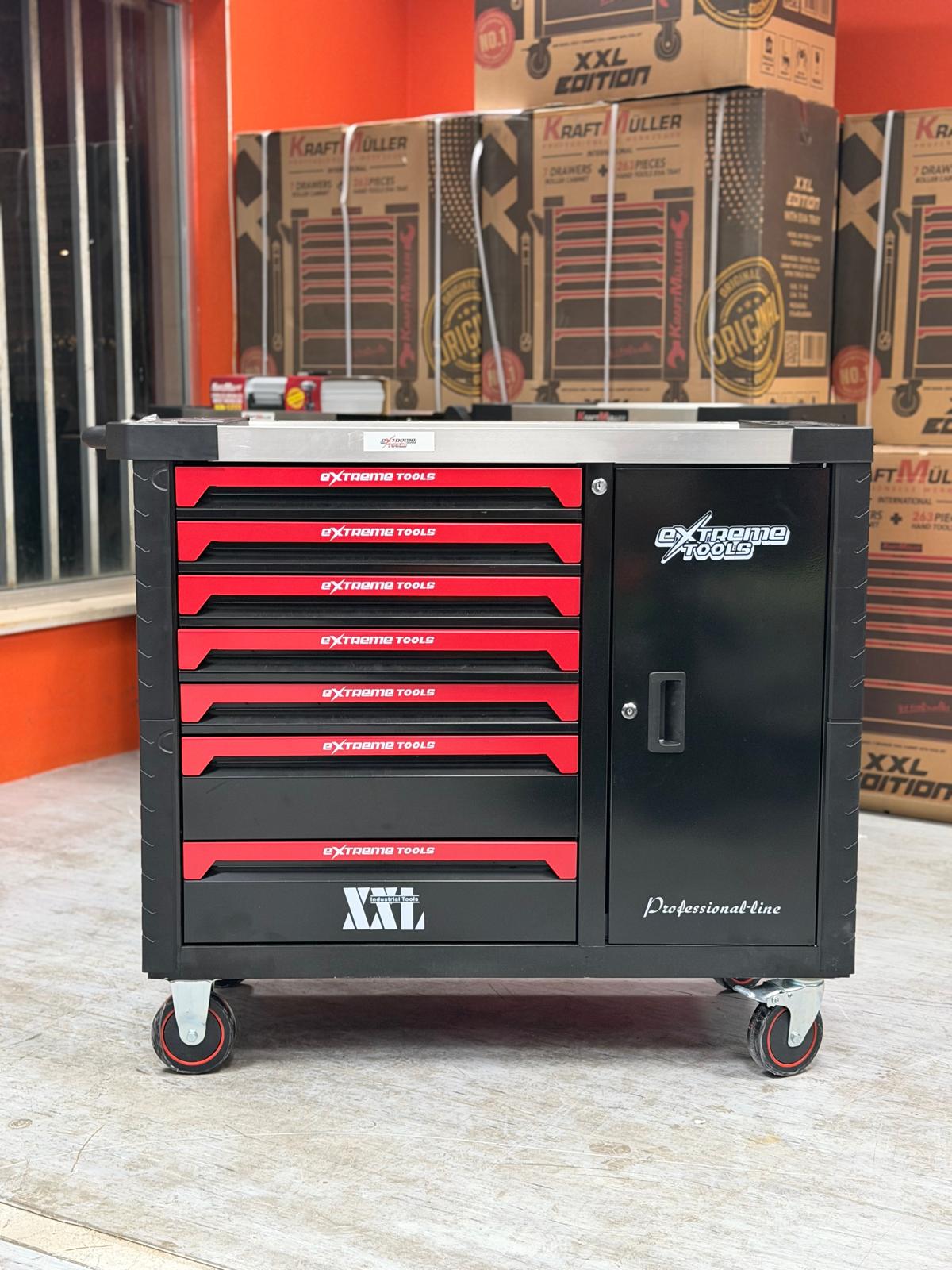 Carrinho de Ferramentas KraftMuller Extreme Tools – XXL Professional Line