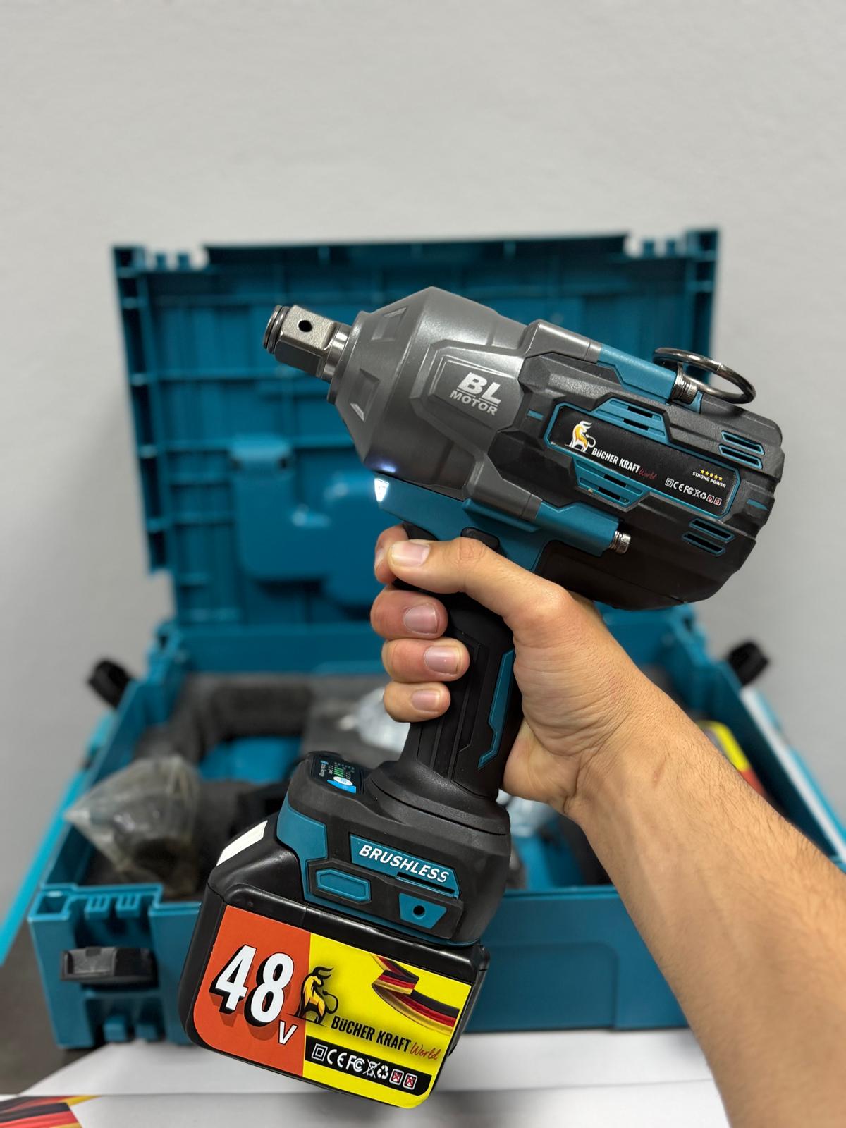 Chave de Impacto BucherKraft World 48V Max.