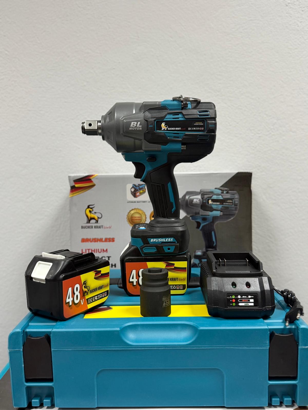 Chave de Impacto BucherKraft World 48V Max.