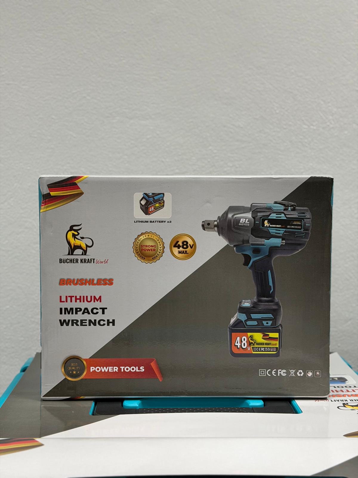 Chave de Impacto BucherKraft World 48V Max.