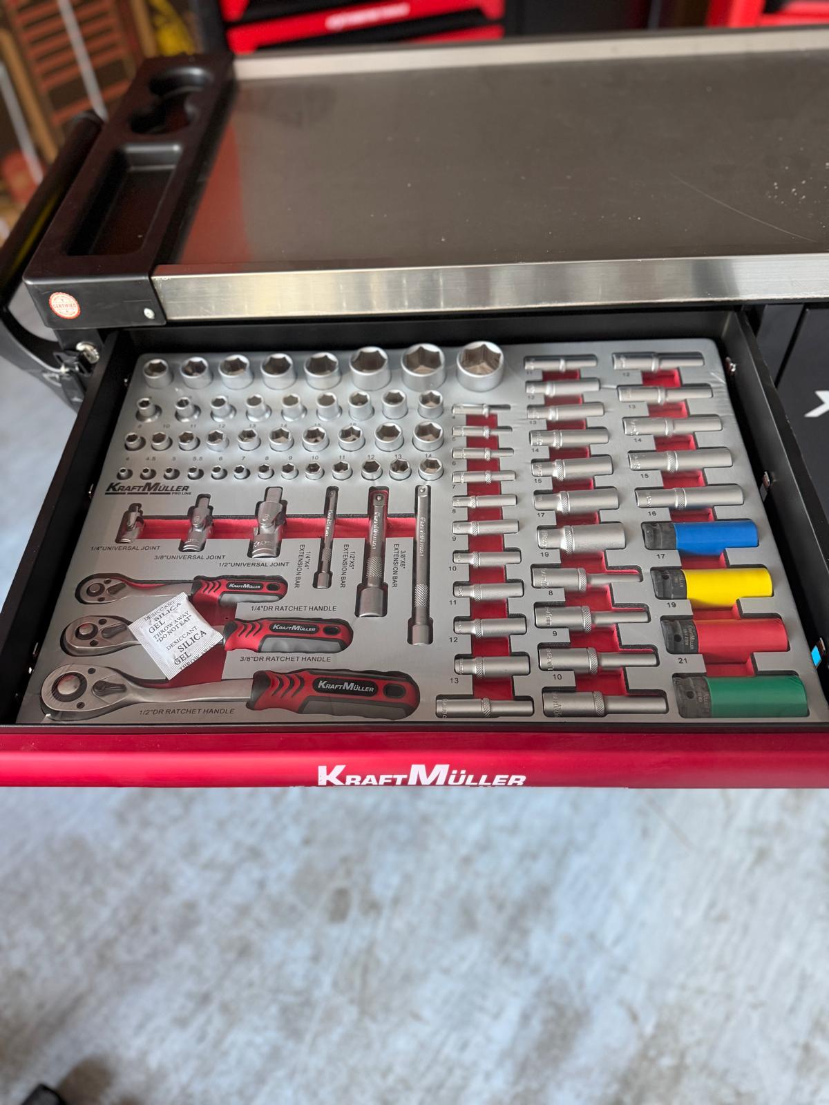 Carrinho de Ferramentas KraftMuller Industrial XXL Edition