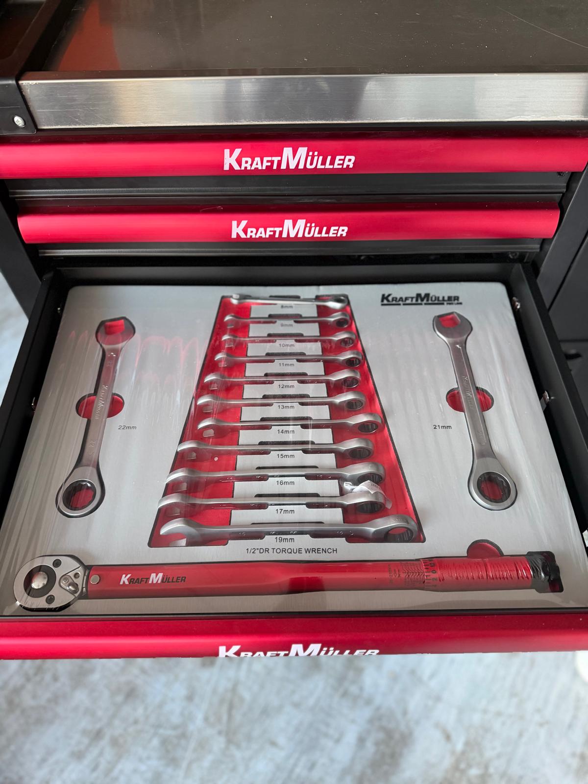 Carrinho de Ferramentas KraftMuller Industrial XXL Edition