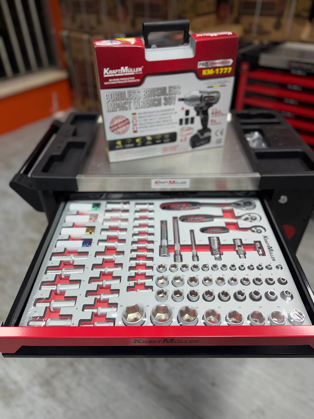 Carrinho de Ferramentas KraftMuller Classic Edition