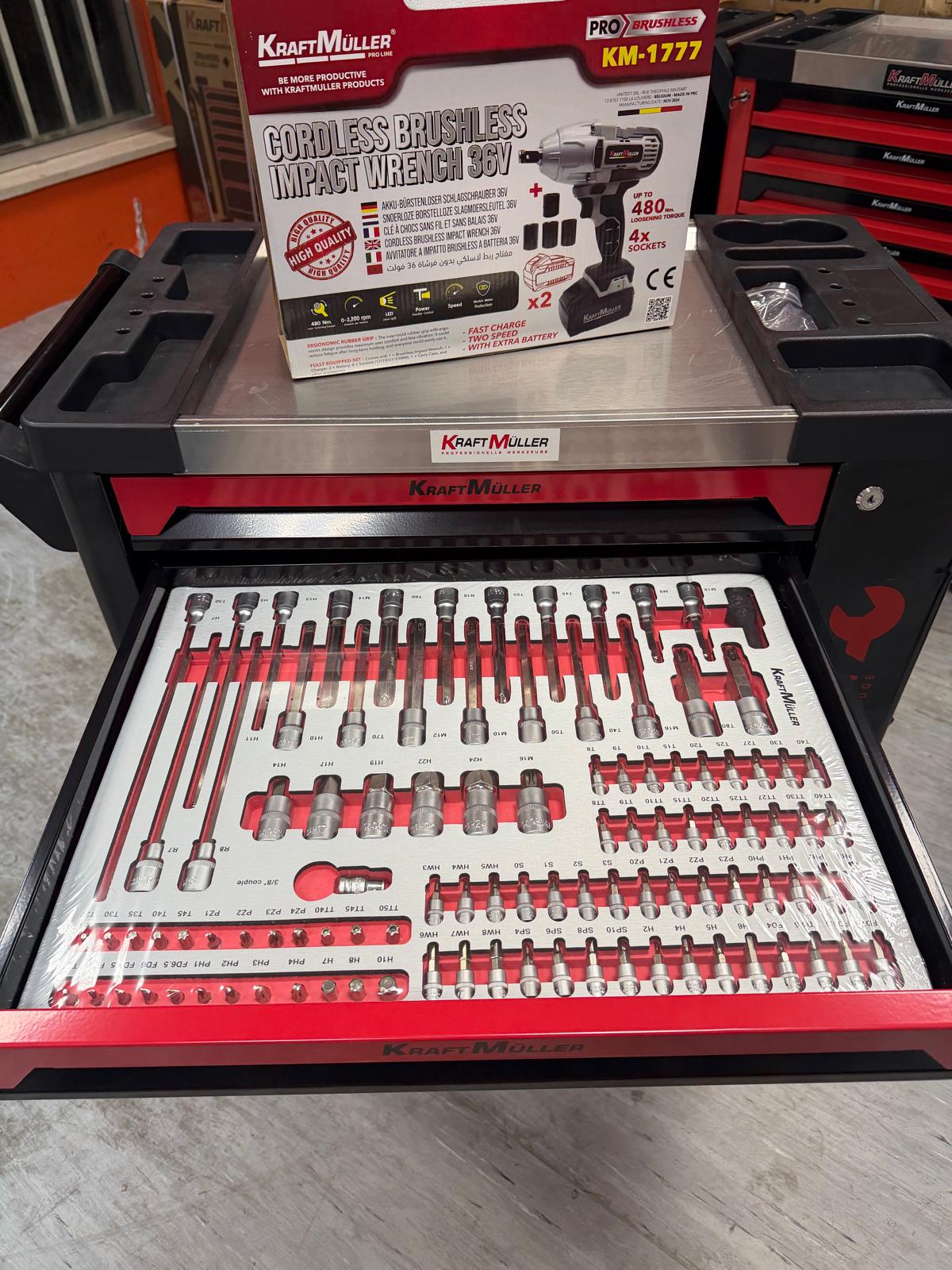 Carrinho de Ferramentas KraftMuller Classic Edition