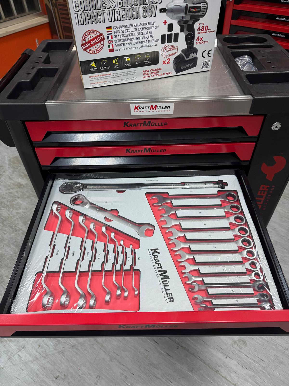 Carrinho de Ferramentas KraftMuller Classic Edition