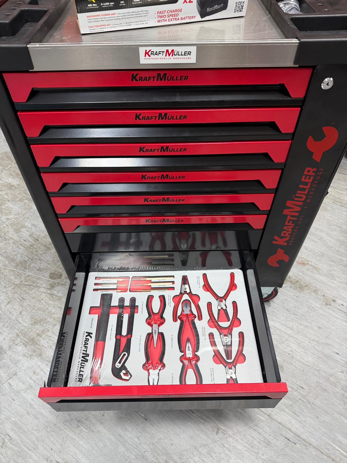 Carrinho de Ferramentas KraftMuller Classic Edition